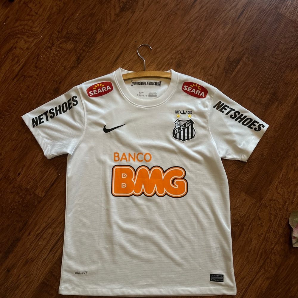 Neymar Jr Santos 11/12 Home kit Jersey